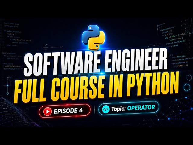 Master Python Math & Operators! Build a Time Estimator | Software Engineering Course (Ep 04)