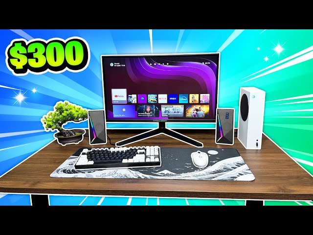 I Built the PERFECT Budget Gaming Setup For $300 !!!