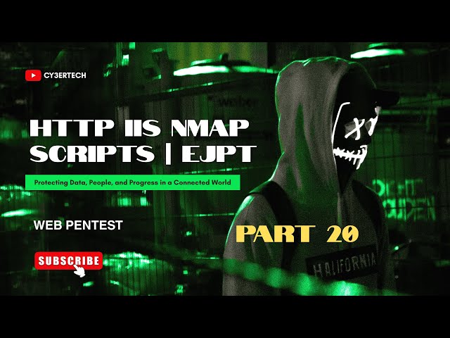 22 - HTTP IIS Enumeration Using Nmap Scripts | IIS Nmap NSE | eJPT Full Course