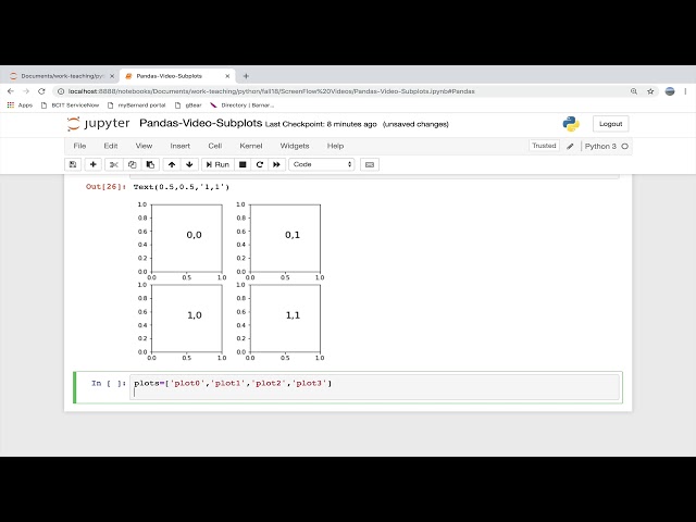 Python Pandas and Subplots