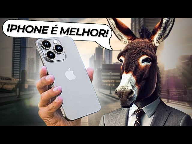 “IPHONE IS A DONKEY THING!”