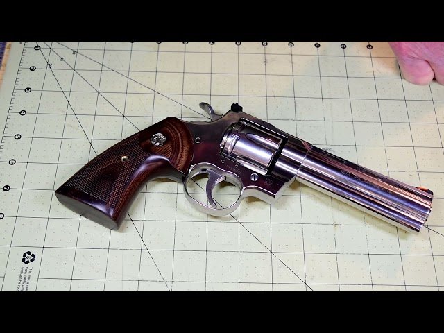 So I picked up another Colt Python with a 5 inch barrel.