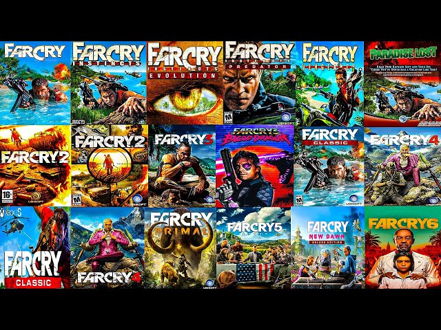 The Evolution of FAR CRY Games (2004-2022)