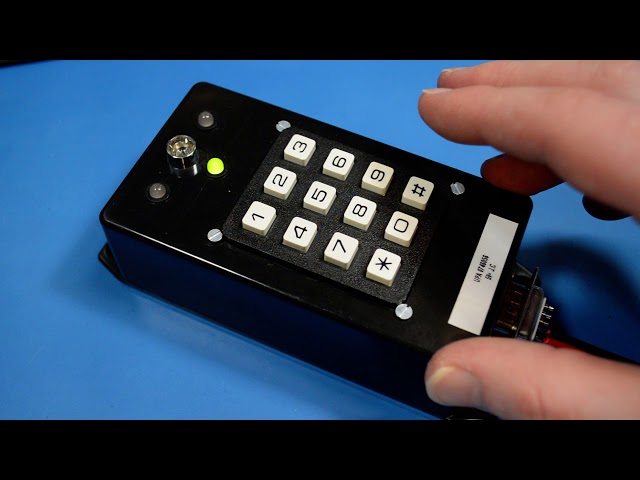 Security keypad, AVR project