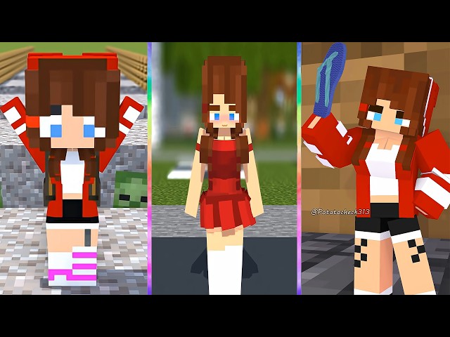 Jj sister trust Challenge 💃🏍️😎 - MAIZEN Minecraft Animation | Minecraft Mix
