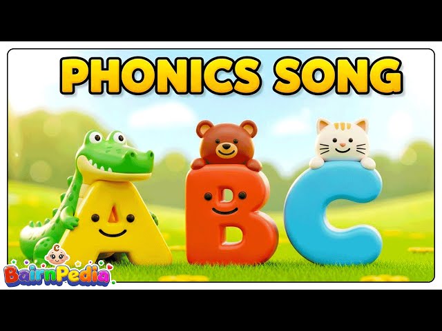 ABC Phonics Song | ABC Song | Alphabet Song | Fun Learning Videos For 4 Year Olds | BairnPedia