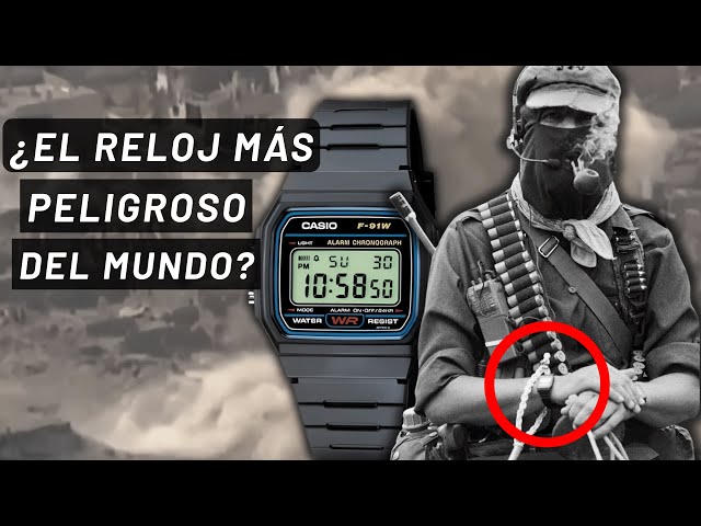 Casio F91W ¿el reloj más peligroso del mundo?