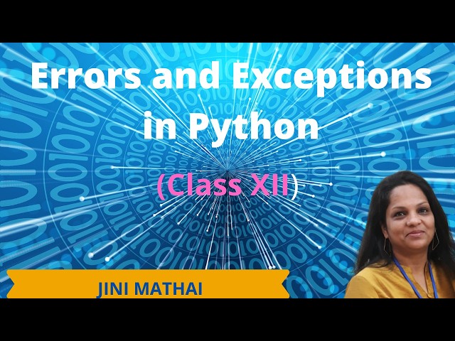 Errors and Exception