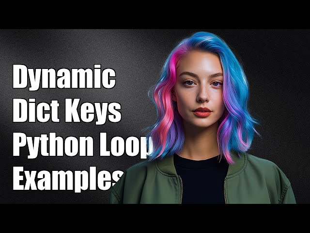 Dynamic Dictionary Key Names in Python Loops: Solutions and Examples