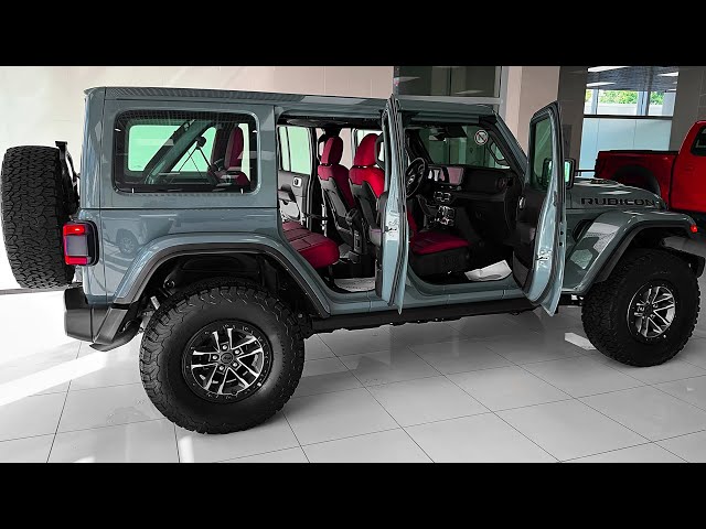Jeep Wrangler Rubicon 2025 - Sonido, detalles exteriores e interiores