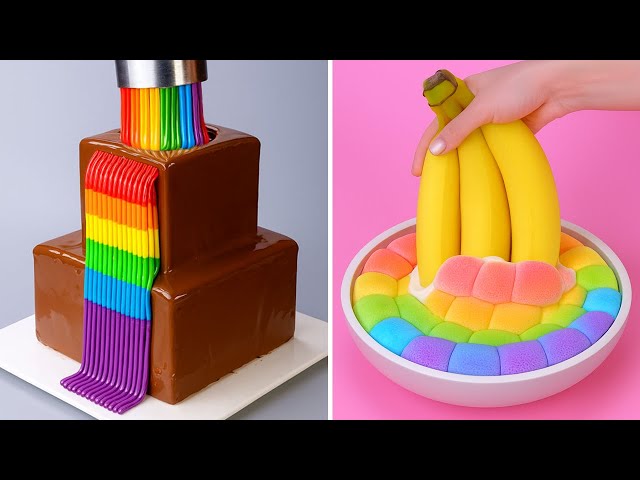 So Yummy Chocolate Cake Decorating Tutorials 😍 Best Satisfying Cake Decorating Recipes