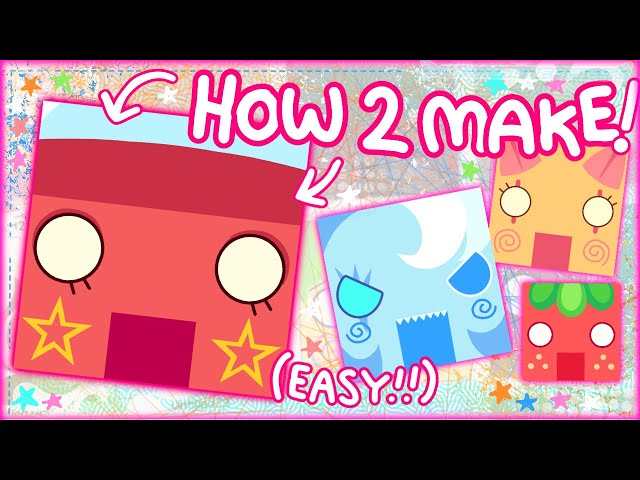 HOW TO MAKE FULL FACE ICONS (AN EASY, IN-DEPTH TUTORIAL!) 