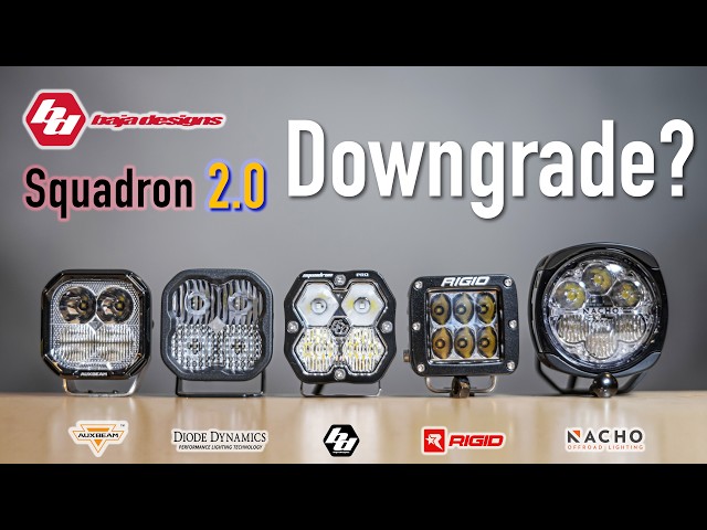 Baja Designs vs Diode Dynamics vs NACHO vs RIGID vs Auxbeam: Comparativa de luces LED todoterreno