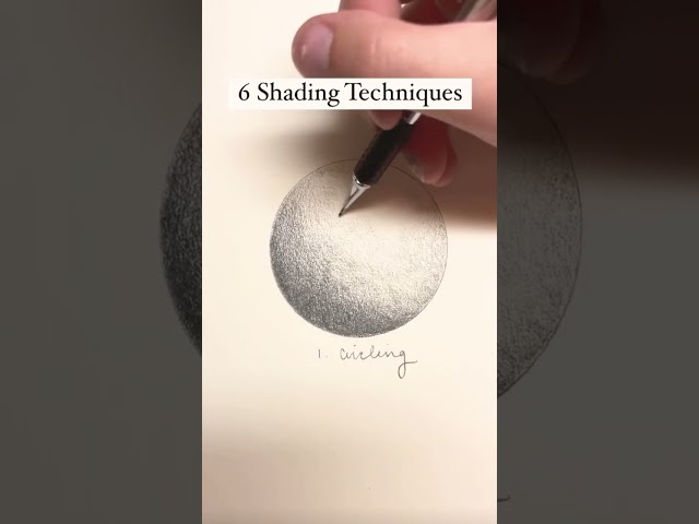 6 Shading Techniques Part 1: Circling