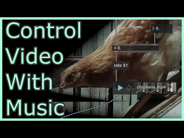 Control Video with Music | Max for Live Tutorial