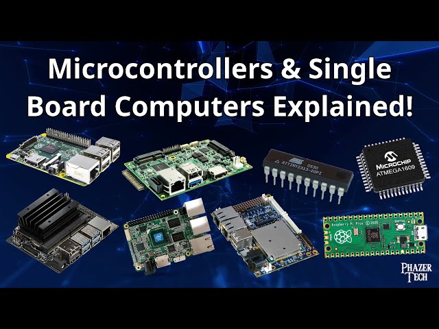 Embedded Systems, Microcontrollers, & Single Board Computers - General Overview & Their Applications