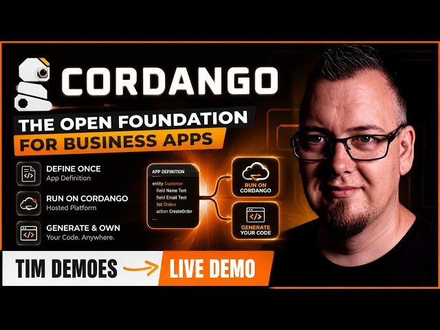 Cordango: Define Your App Once, Generate the Code You Own