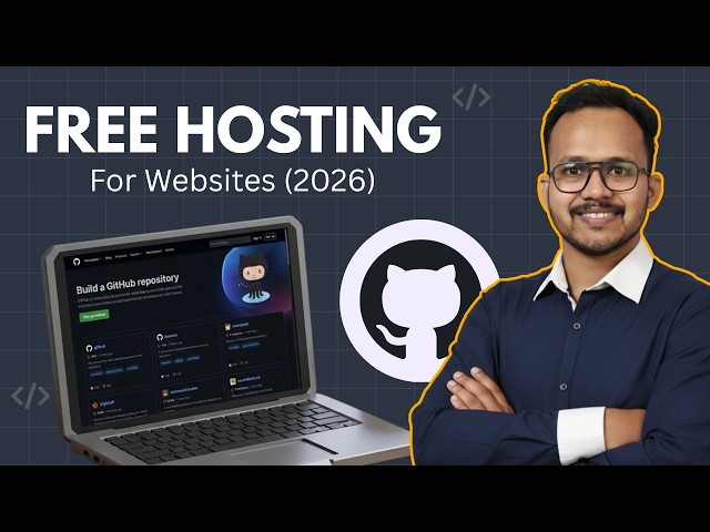 Host Website for Free in GitHub (2026) | Lifetime Free Hosting 🔥