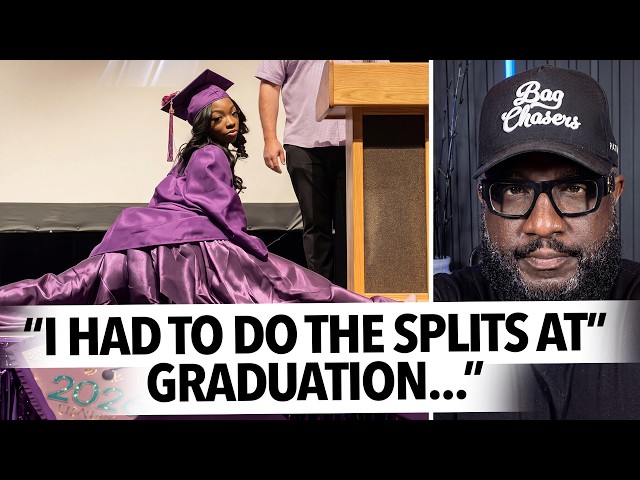 "I Didn't Get My Diploma For Doing the Splits At Graduation..." Young Black Girl Embarrasses Herself