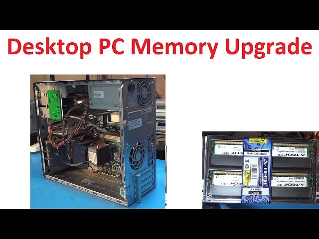 Desktop Computer Memory Upgrade - HP DC5850