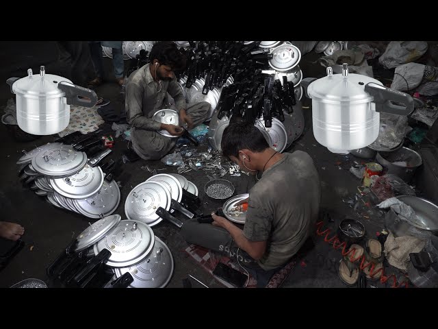 Incredible!  Manufacturing Process of Millions of High Quality PRESSURE COOKER