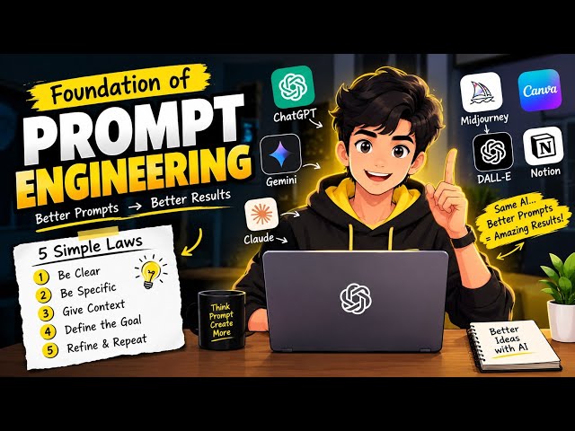 Prompt Engineering for Beginners | 5 Simple Rules for Better AI Prompts