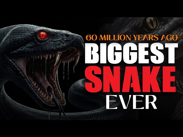 The Biggest Snake That Ever Lived (60 Million Years Ago)