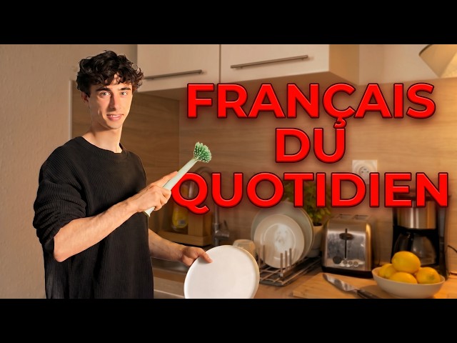 Apprends le français du quotidien : Les tâches ménagères 🧺🧹 (Comprehensible Input)