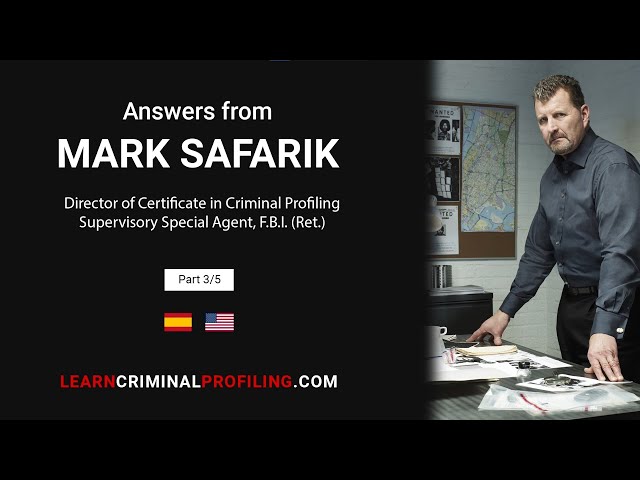 Certificate in Criminal Profiling |Q&A| What are the basic elements of Criminal Profiling Analysis?