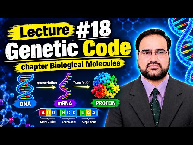 Lecture #18 Genetic Code l Biological molecules 