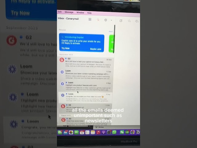 Canary Mail Tutorial: Bulk Cleaner Feature