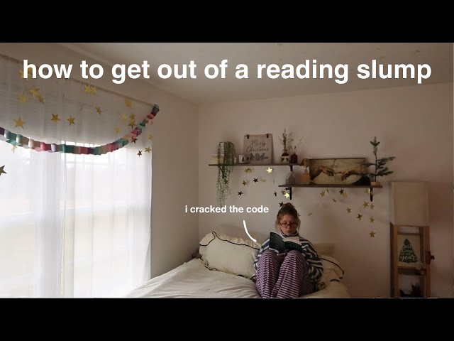 how to get out of a reading slump (and stop doomscrolling)