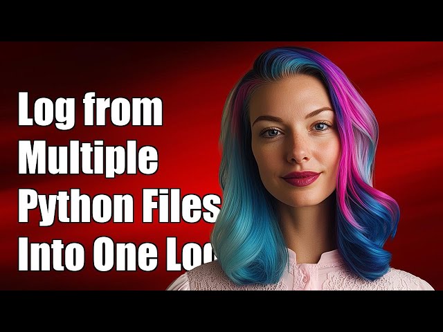 Log from multiple python files into single log file in Python