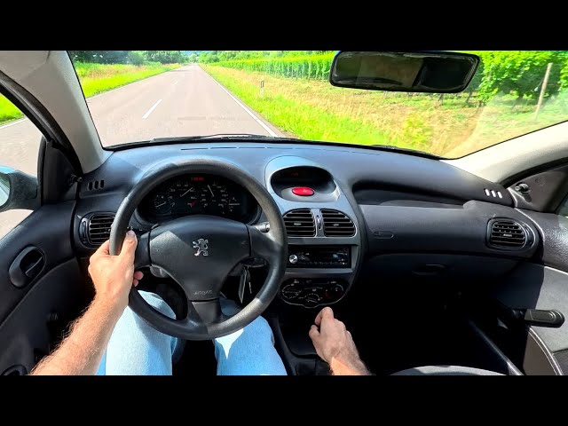 2006 Peugeot 206 [1.4 - 75 HP] POV Test Drive 4K