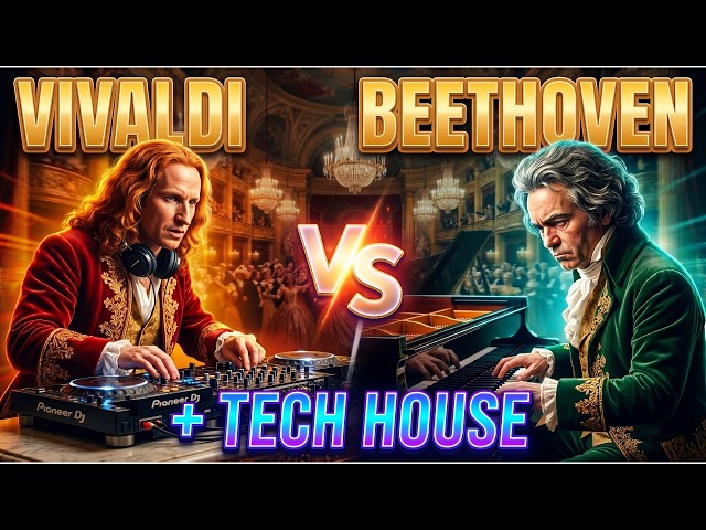 VIVALDI vs BEETHOVEN Tech House Battle | Who Wins? | Symphony Bass Mix 2026