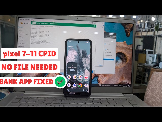 Fix Google Pixel 7, 8, 9 & Fold IMEI & CPID – Full Repair Guide without file | banking app fixed