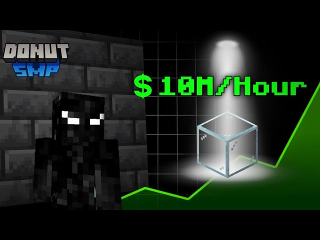 I Made $10M/Hour Selling Glass on Minecraft DonutSMP… (It Actually Works)