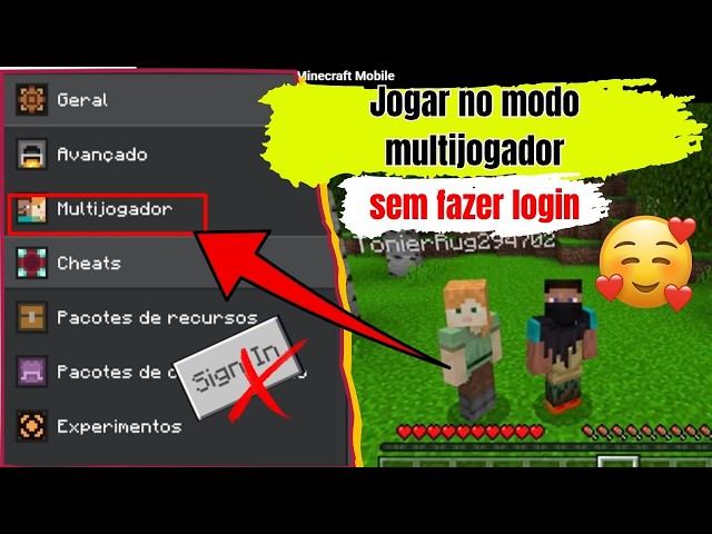 Como Jogar Multiplayer no Minecraft (2026) 🎮👥 | Como Jogar Minecraft com Amigos