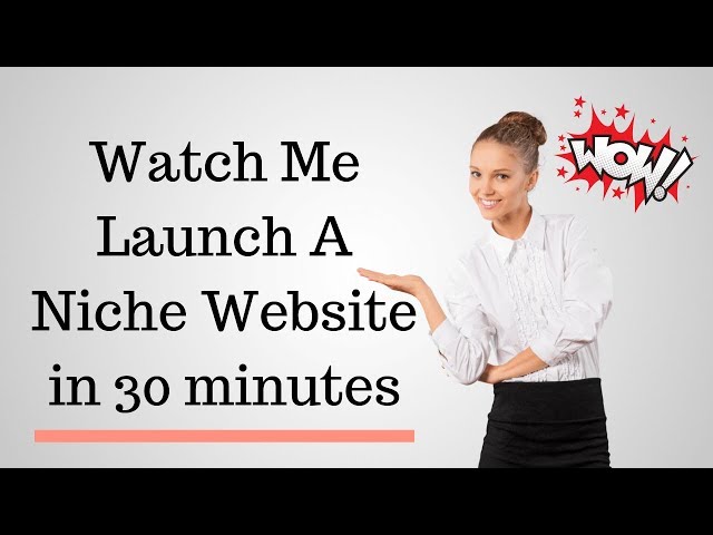 😳Watch Me Launch a Niche Website in 30 Minutes with WordPress | Lori Ballen 2019