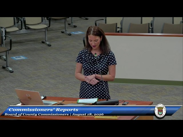 St. Johns County BCC Meeting Livestream