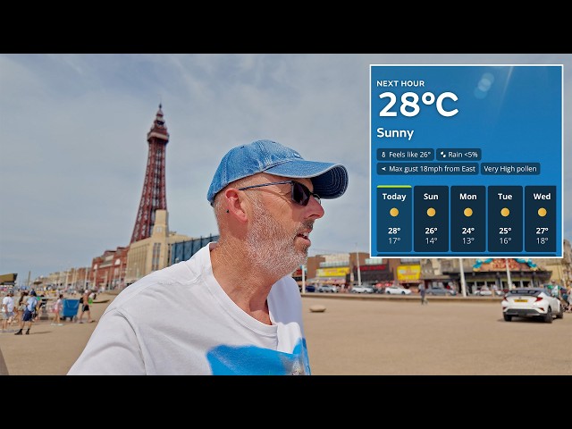 Record Breaking Heatwave in Blackpool?