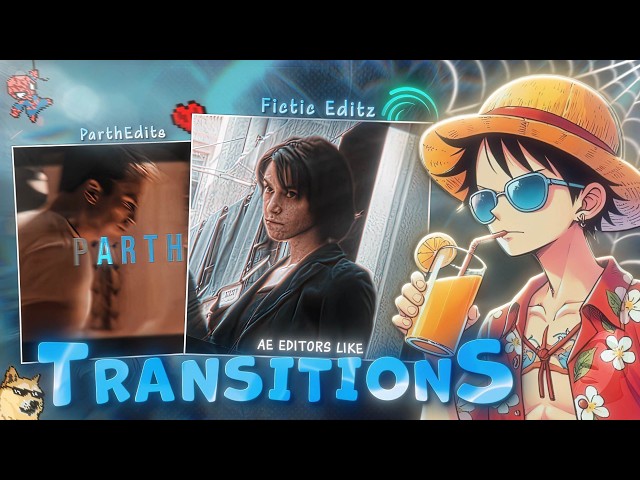 TRANSITION PACK ☠️🔥 Like AE Editors On Alight Motion
