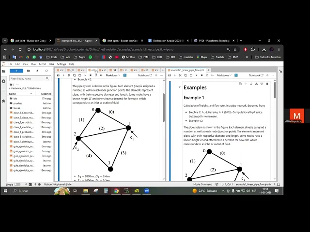 Revisión de código NetSimulation | MDF + TDC