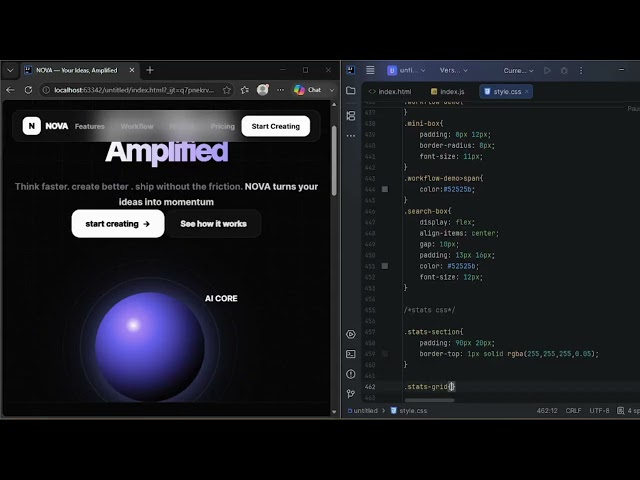 I Built a $10,000 Website with HTML + Tailwind CSS 🔥 part 3