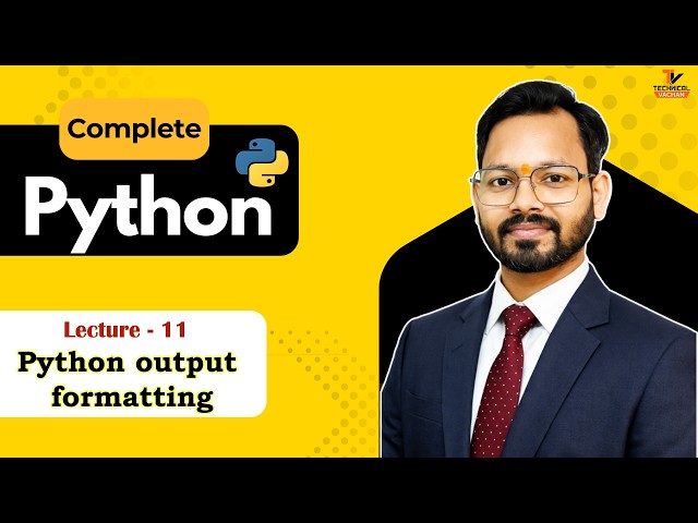 Python Lecture 11 | Python output formatting | String formatting #python#programming#pythontutorial
