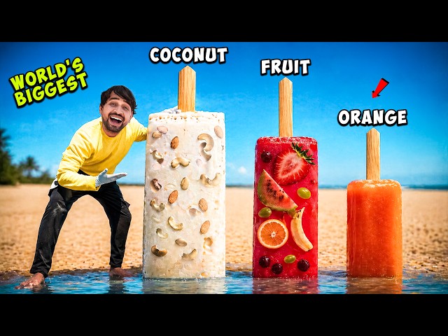 We Made Biggest Organic Ice Cream 😋 | Monster Ice Cream 🍦