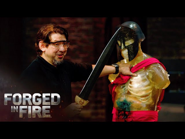 "Are You Not Entertained?!" Roman Gladius THRUSTS & SLASHES! (Season 1) | Forged in Fire