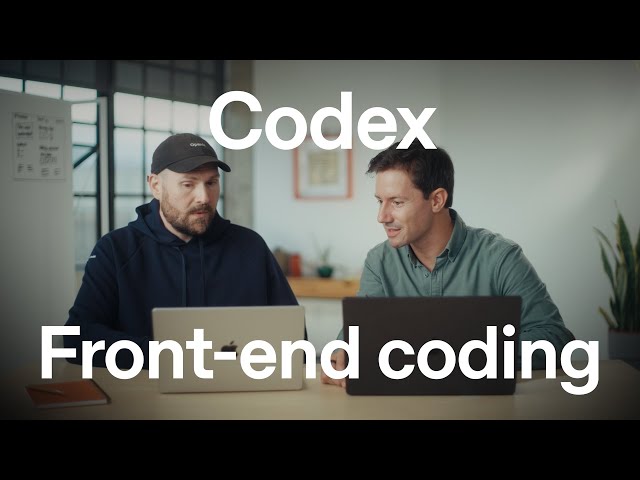 Build beautiful frontends with OpenAI Codex
