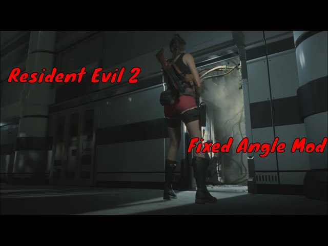 Resident Evil 2 Remake - Fixed Camera Angle Mod