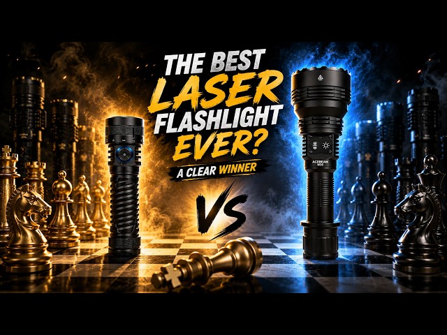 The Best Laser Flashlight Ever (A Clear Winner)